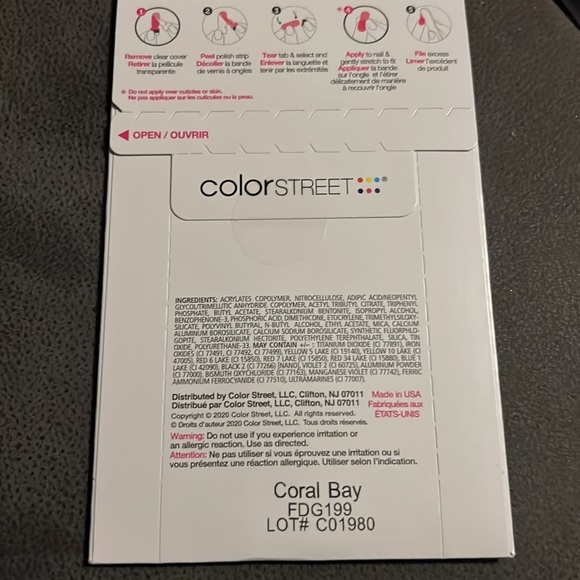 New Color Street - Coral Bay - Picture 2 of 2